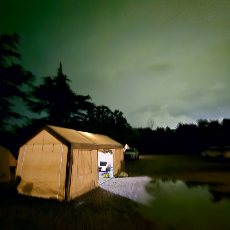 야외 주차천막 창고 코스트코천막 주차용텐트 주차텐트 캐노피 몽골텐트 차량캐노피--3