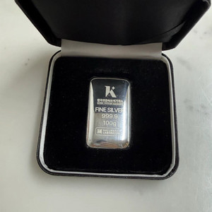 한국귀금속보석거래소 한귀보 100g 실버바 포나인 이미지