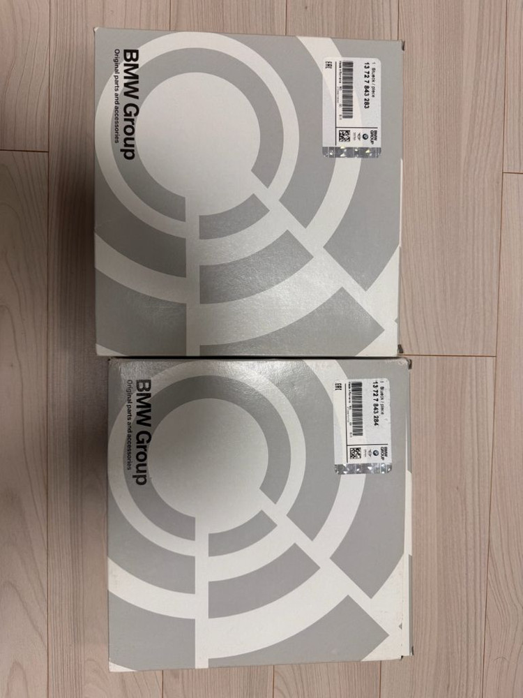 [BMW 정품] F8x(m3,m4,m2) M 전용 브레이크 패드, 센서 앞 뒤 한대분--1