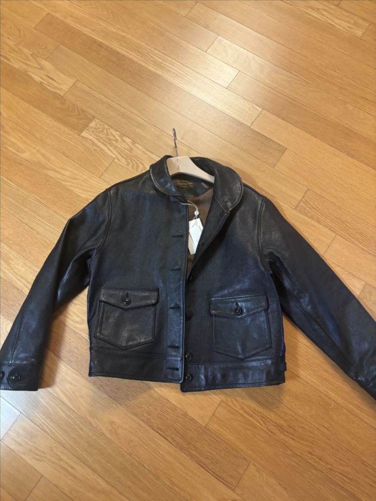 얼바닉 아인슈타인 가죽 자켓--4