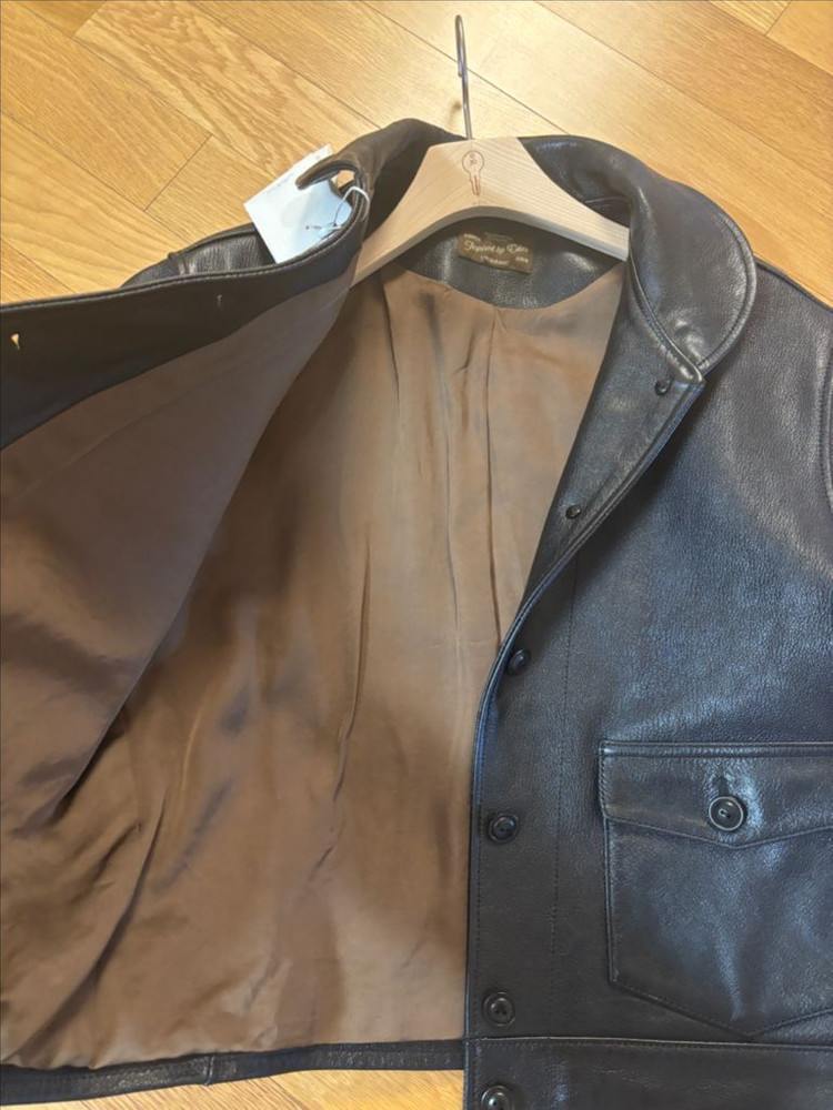 얼바닉 아인슈타인 가죽 자켓--8