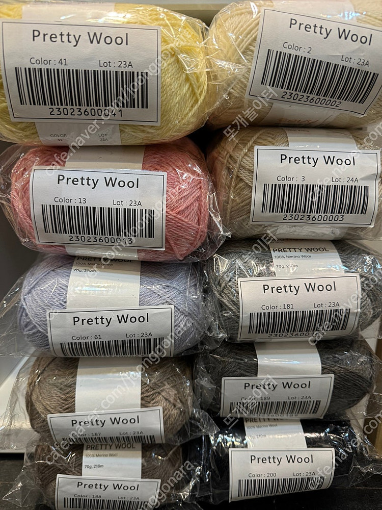 프리티울 뜨개 털실 이미지