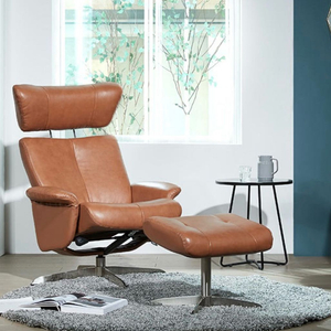 [새상품] 까사미아 우스터 1인 리클라이너 (브라운)