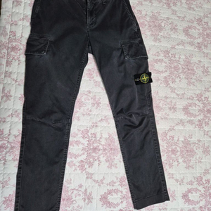 한글택 22FW 스톤아일랜드 카고바지 블랙 28-S