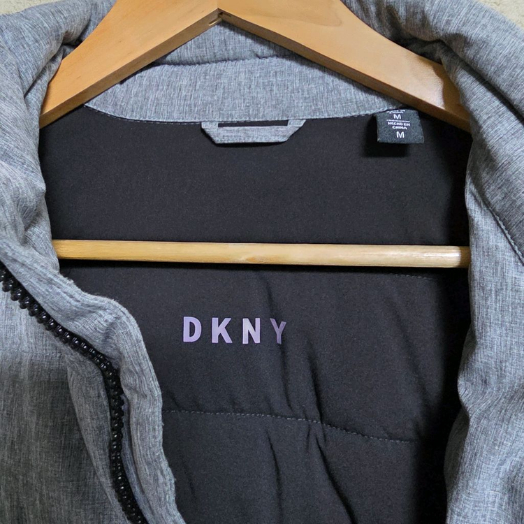 [A급]봄점퍼 경량패딩 자켓 잠바 DKNY남성 패딩 M (95-100)--1