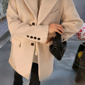 (새상품) 오버핏 박시한 울자켓 이미지