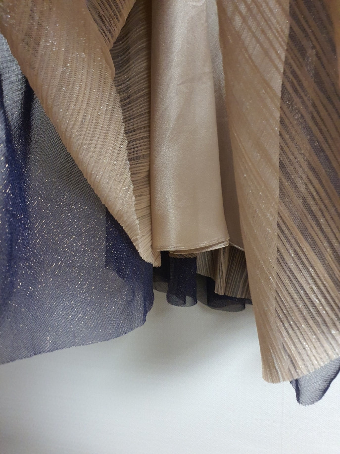 산드로 sandro 튤 레이어 스커트 55사이즈 정품--6