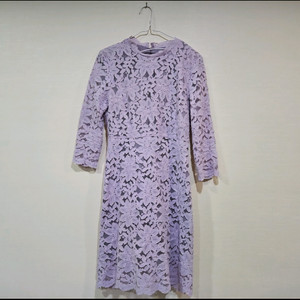 [새상품] 퍼플 플라워 원피스 (M사이즈)