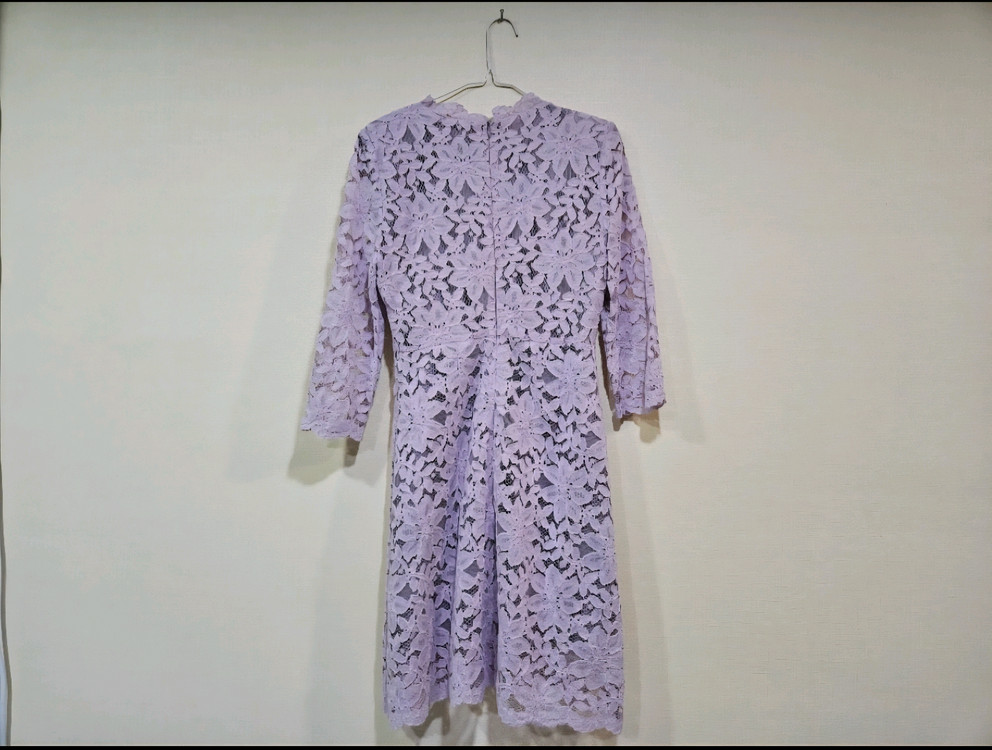 [새상품] 퍼플 플라워 원피스 (M사이즈)--1