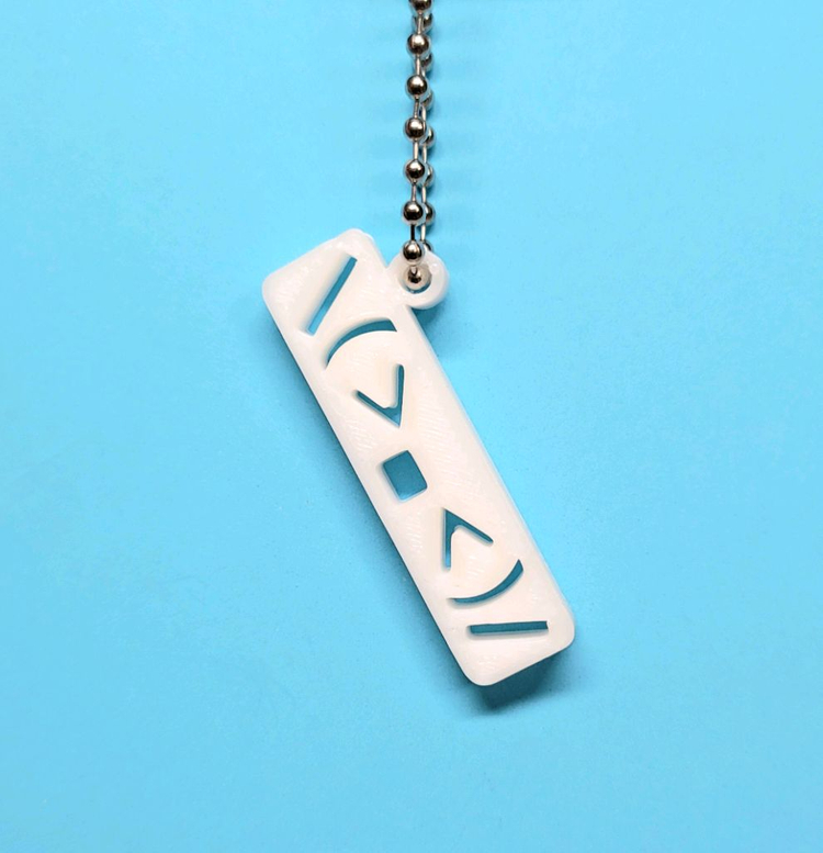 웃음 이모티콘 키링 키체인--3