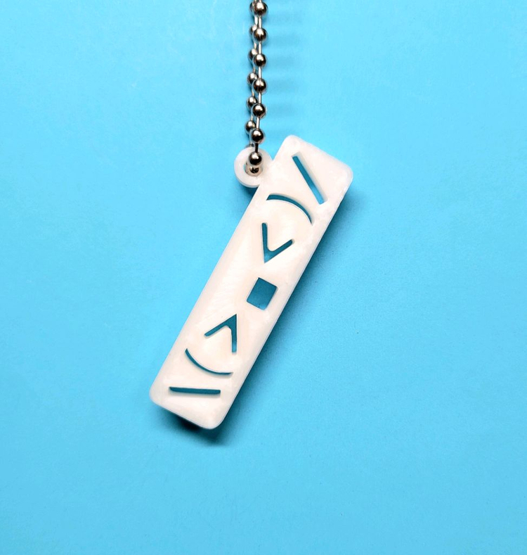 웃음 이모티콘 키링 키체인--4