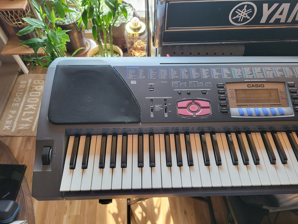 카시오 wk-1200 전자올겐 이미지