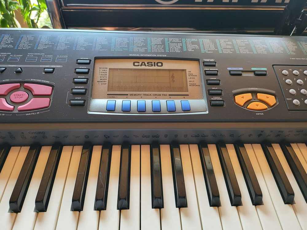 카시오 wk-1200 전자올겐 이미지