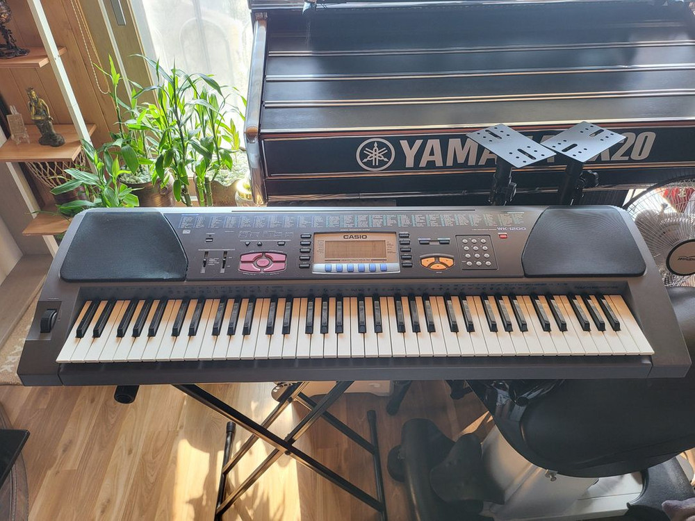 카시오 wk-1200 전자올겐 이미지