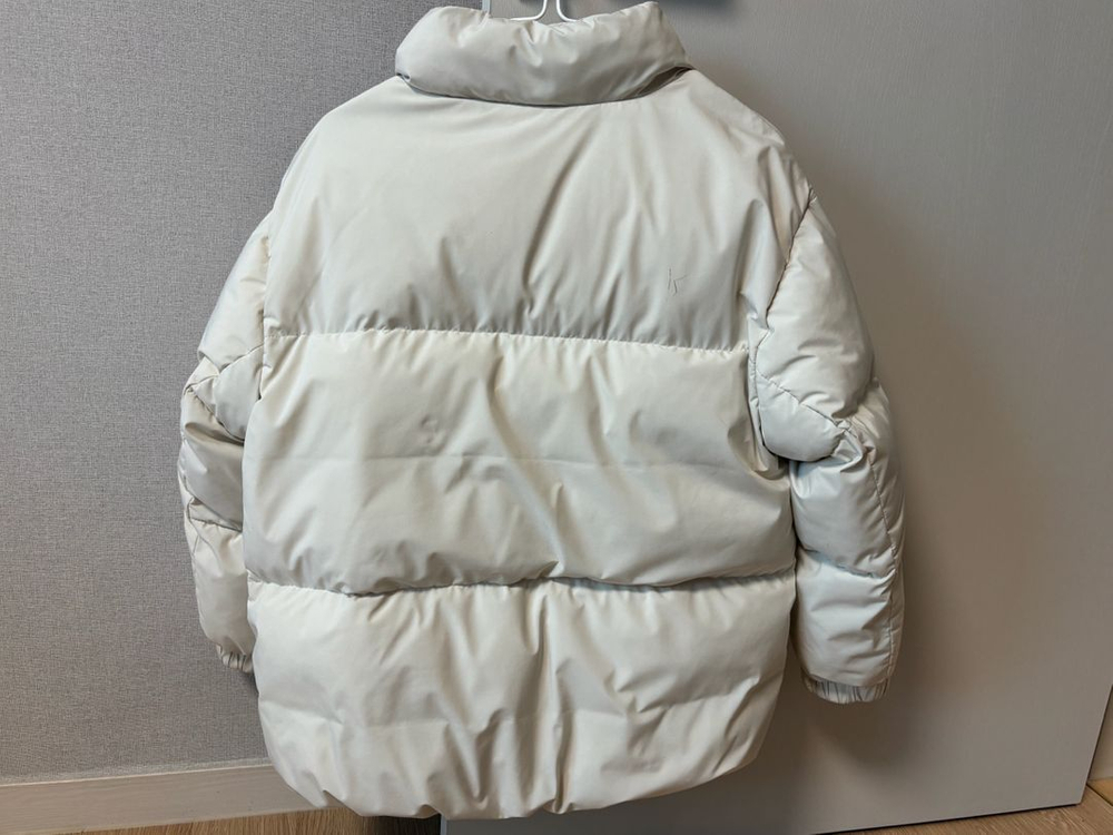 블랙야크 다운패딩 155 아이보리--1