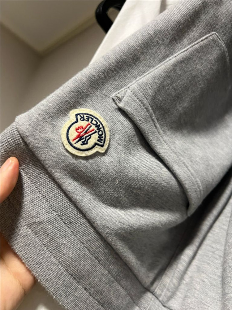 백화점구매 정품등록완료 몽클레어 남성 트레이닝 바지 M 회색 이미지