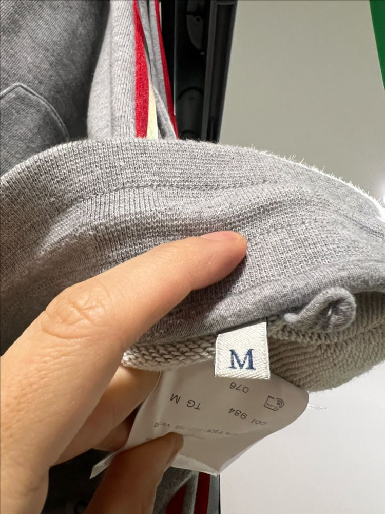 백화점구매 정품등록완료 몽클레어 남성 트레이닝 바지 M 회색 이미지