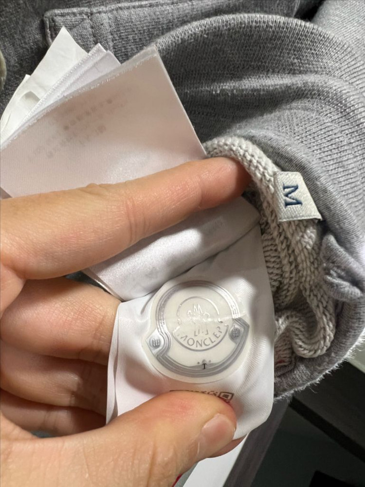 백화점구매 정품등록완료 몽클레어 남성 트레이닝 바지 M 회색 이미지