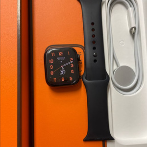 애플워치8에르메스 41mm 누아 신품급