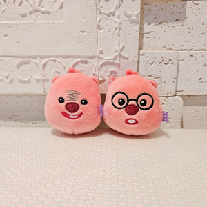 잔망 루피 안경 표정 얼굴 볼체인 키링 인형 이미지