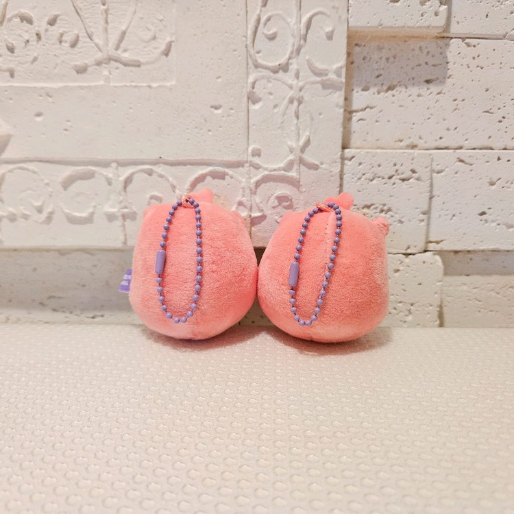 잔망 루피 안경 표정 얼굴 볼체인 키링 인형 이미지