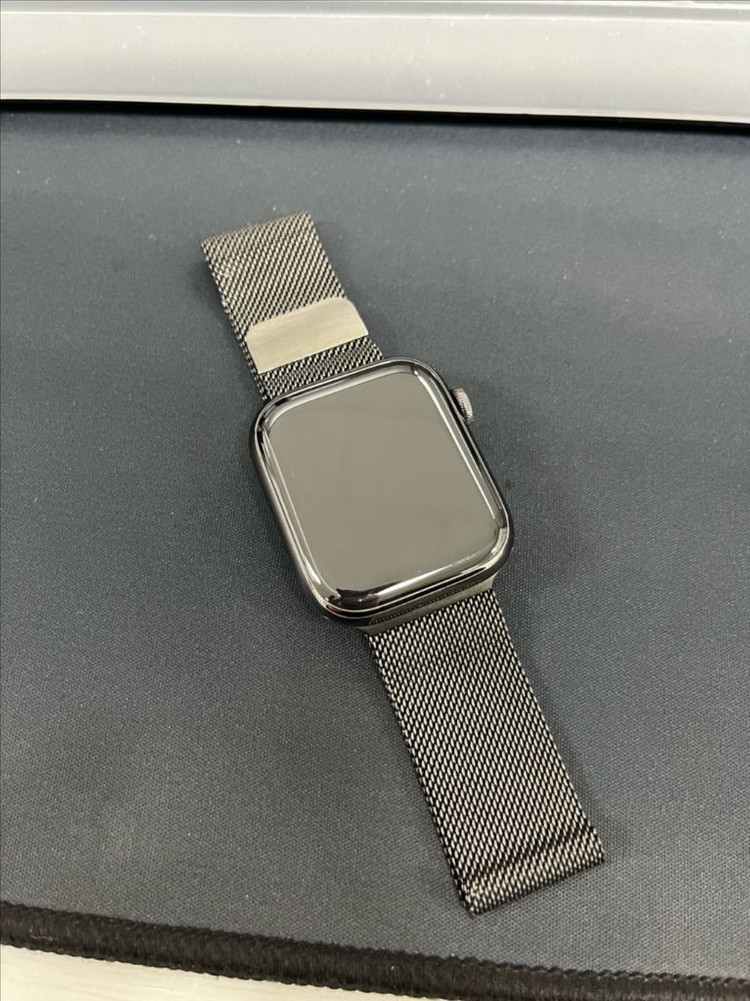 애플워치 7 스테인리스 45mm 셀룰러--1