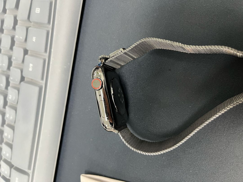 애플워치 7 스테인리스 45mm 셀룰러--2