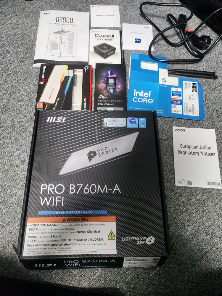 14400F DDR5 32GB 5060TI 고사양 PC 본체--2