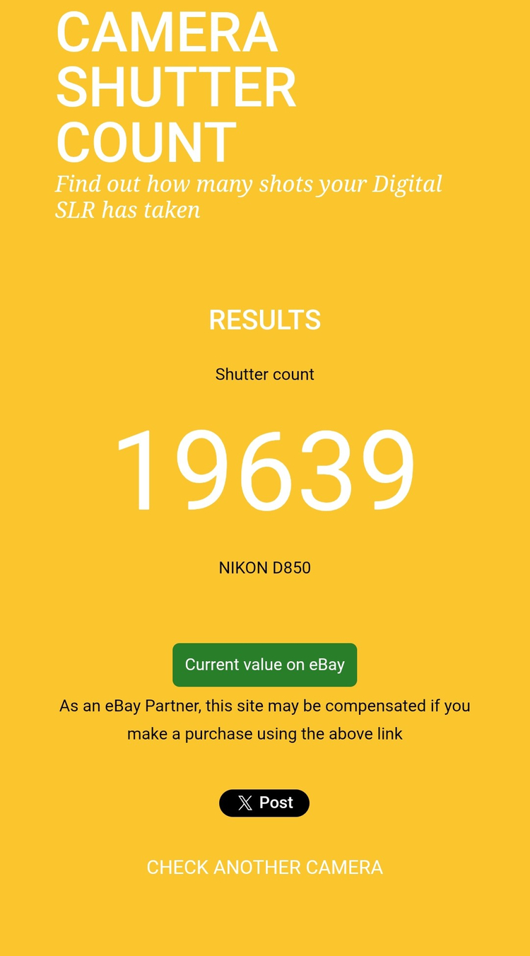 니콘 D850 풀프레임 DSLR 카메라 바디 단품 (신동품, 1.9만컷, 사용감없음) 이미지