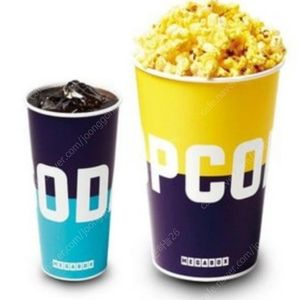 메가박스 팝콘 R+탄산 음료 콜라 (다른음료 가능)키오스크 or모바일오더 이미지