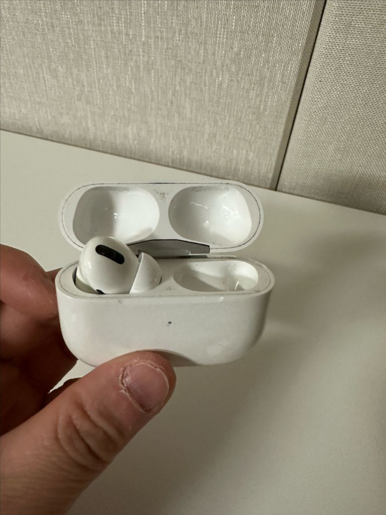 상태A급!!! 박스 풀구성)본체+ 왼쪽유닛 애플 에어팟 프로 2세대 8핀 충전 맥세이프 라이트닝 이미지