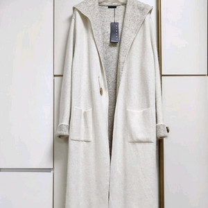 새싱품/시슬리 앙고라 양면 후드 가디건 코트F 이미지