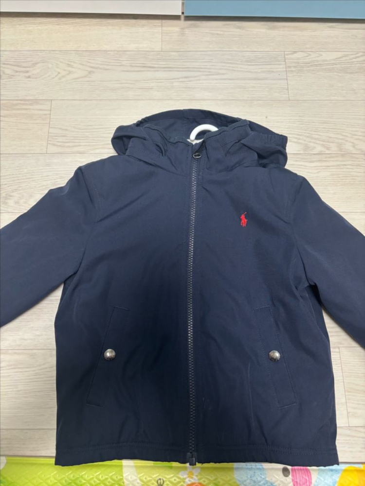 폴로 랄프로렌 키즈 네이비 바람막이 6t--0
