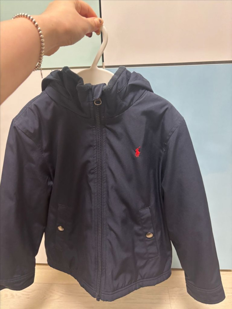 폴로 랄프로렌 키즈 네이비 바람막이 6t--1