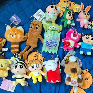 캐릭터 인형 키링 모음 (짱구/토이스토리 외) 이미지