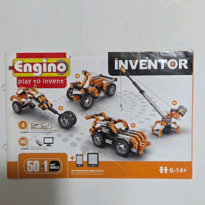 [새제품] 엔지노 인벤토 모터라이즈 Engino Inventor 50 in 1 수입블럭 조립키트 + 모터