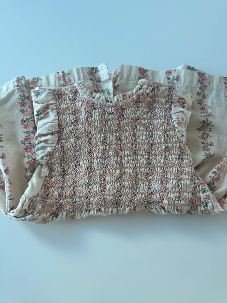 봉주르 다이어리 원피스 4y--1