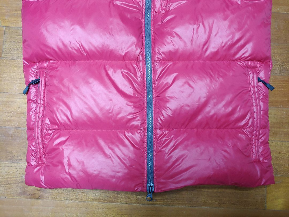 나이키 acg 구스다운 패딩 조끼 검+빨사이즈 95(실사이즈95~ 100--2