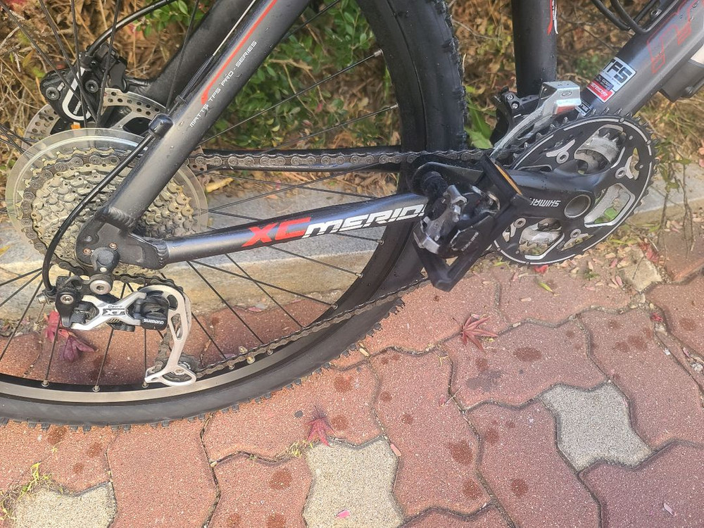 메리다 tfs 900 데오레 MTB 산악 자전거 16인치 프레임--5