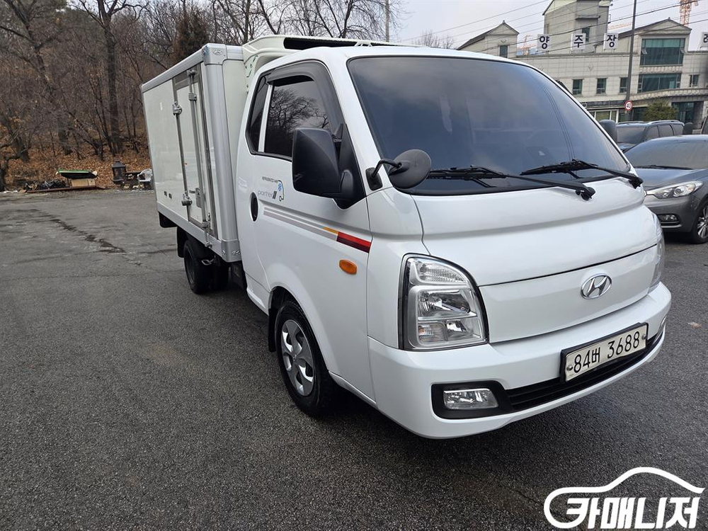 [소형화물][저상냉동탑]포터2 슈퍼캡/초장축(CRDi) 스타일 (3인승 /1톤) #3월급매--1