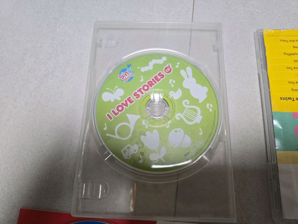 튼튼영어, 잉글리쉬에그 DVD/CD 샘플 5장--4