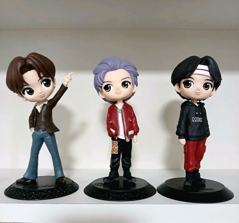 방탄소년단 BTS 큐포스켓 피규어 진 RM 슈가 이미지