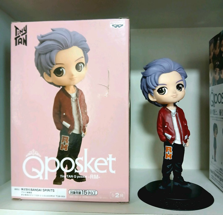 방탄소년단 BTS 큐포스켓 피규어 진 RM 슈가 이미지