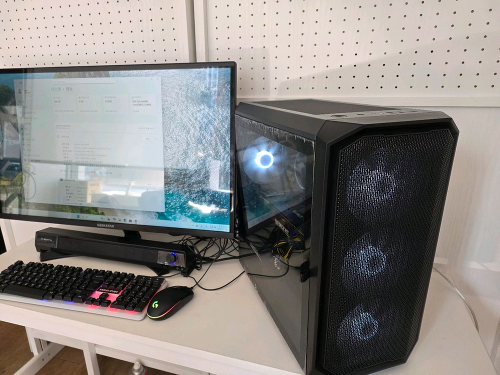 [판매] i5-12400F / RTX2080 게이밍PC + 32인치 144Hz 모니터 블랙세트 이미지