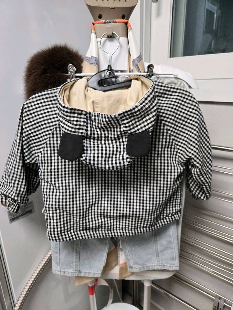 유아 봄잠바 및 청바지 100~110--10