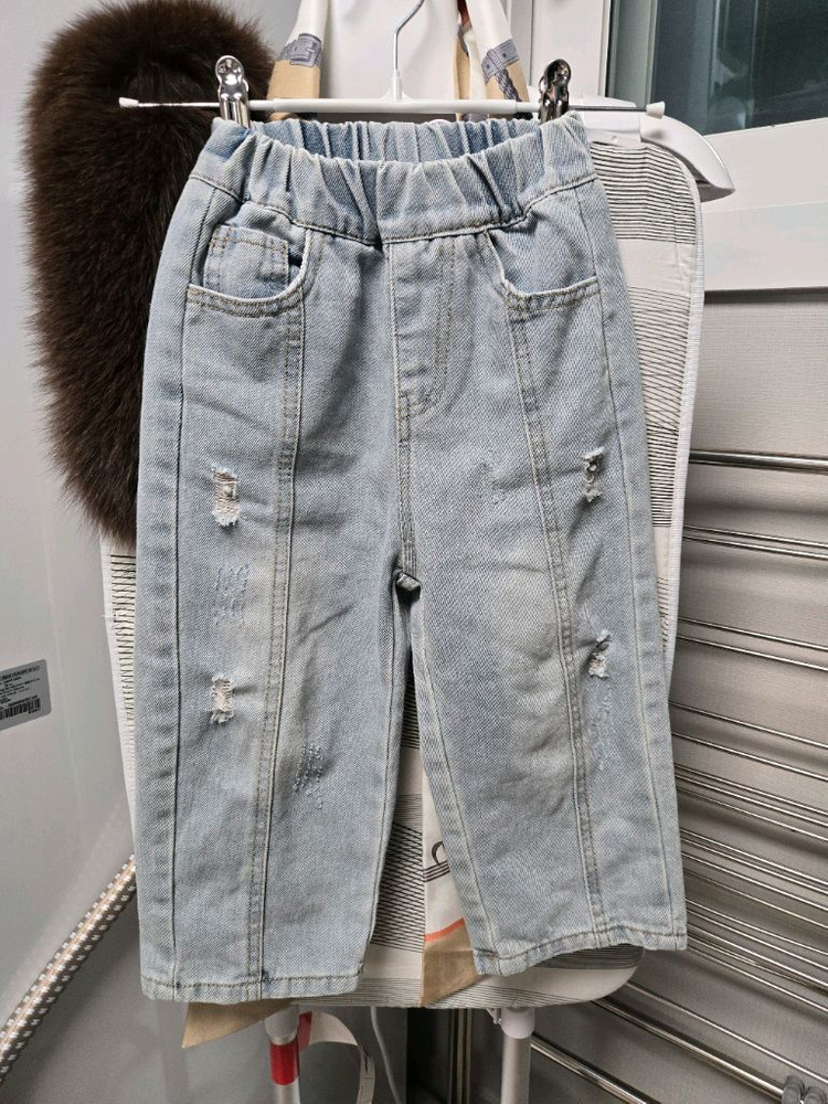 유아 봄잠바 및 청바지 100~110--5