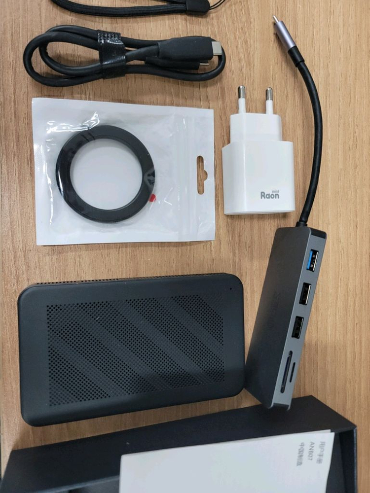 ULTRA-THIN NUC1 휴대용 미니 PC 인텔 N100 CPU / 16기가 메모리 / 256기가 SSD--1