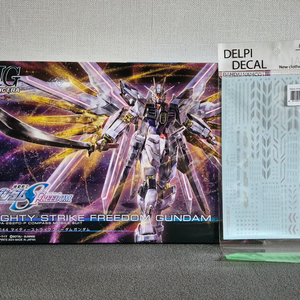 HG 마이티 스트라이크 프리덤 건담(델피데칼)