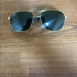 래이벤 선그라스rb 3516 사각, 그린(새 상품)15cm