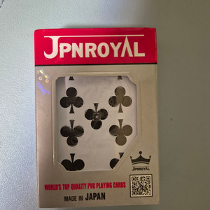 JPNROYAL트럼프카드포장지만뜯은새제품